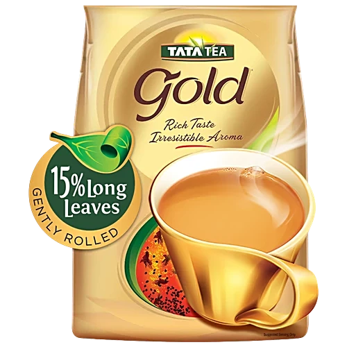 Tea With Gently Rolled Long Leaves