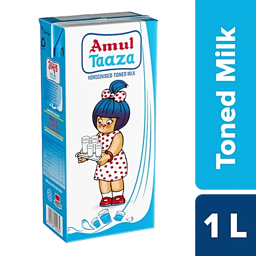 Taaza Homogenised Toned Milk
