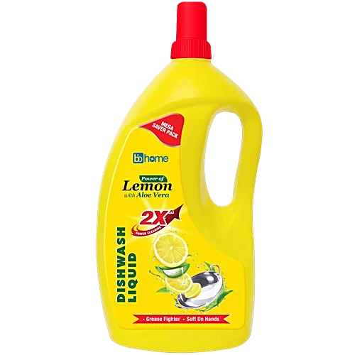 Lemon With Aloe Vera Liquid Dishwash