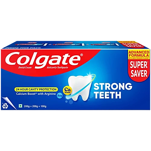 Strong Teeth Anticavity Toothpaste - With Amino Shakti Formula